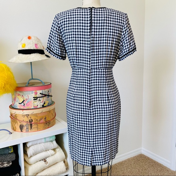 Vintage 80’s/90’s Buffalo Plaid Dress - Picture 4 of 16